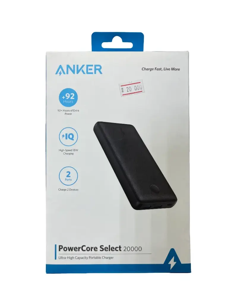 ANKER PowerCore Select 20000 A1363H11  اوربنك انكر
