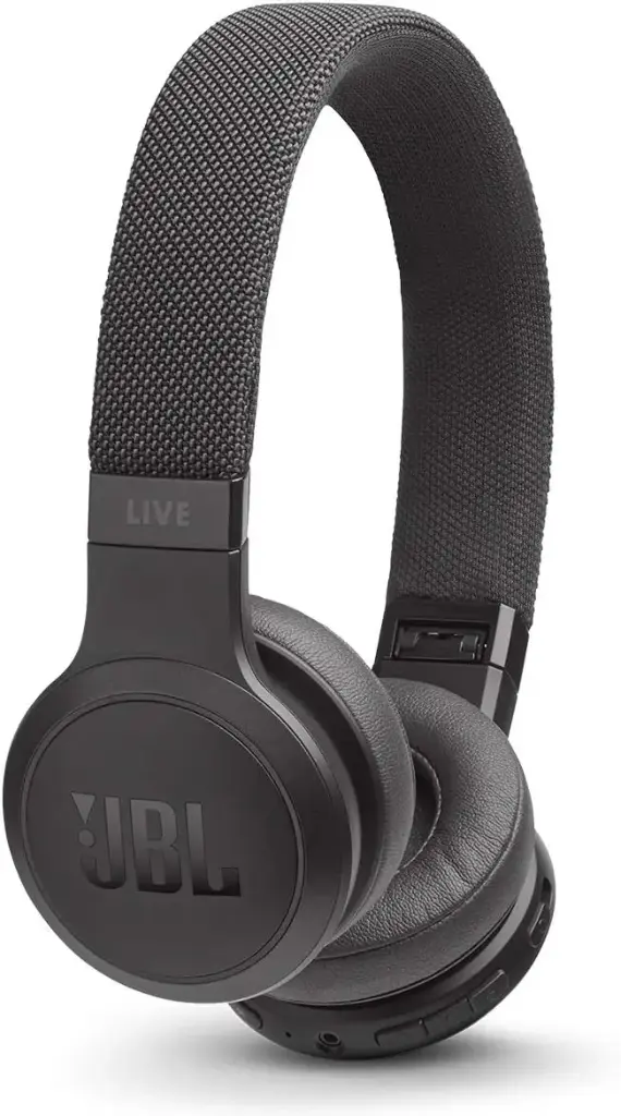 JBL LIVE 400BT, On-Ear Wireless Headphones, Black