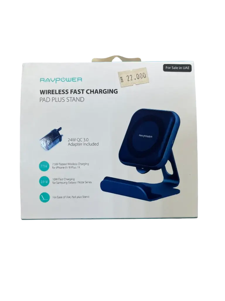 RAVPOWER WIRELESS FAST CHARGING PLUS STANDPAD