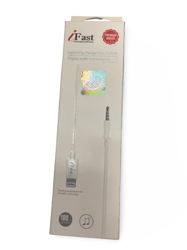 iFAST AUX IPHONEكابل سماعة ايفون 