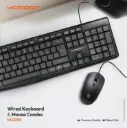 Premium Wired Keyboard & Mouse Combo